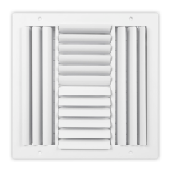 Shoemaker SCB41 Series Residential Adjustable Steel Curved Blade 4-Way Diffusers
